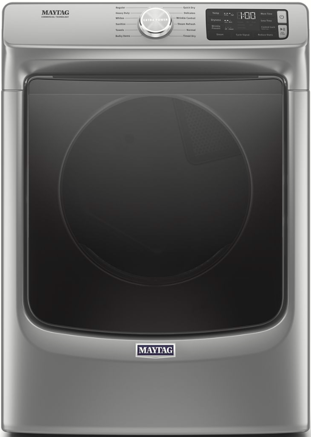 Maytag® 7.3 Cu. Ft. Metallic Slate Electric Dryer-0