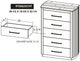 International Furniture Direct Mezquite Brown Chest-1