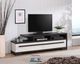 Crown Mark Remington Chalk/Ebony TV Stand-1