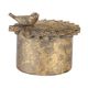 A & B Home Antique Gold 5" Trinket Box-1