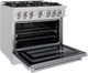 ZLINE Select 36" Stainless Steel Pro Style Gas Range-3