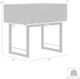 Armen Living Marquis Smoke Nightstand-2