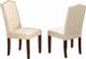Titus Furniture Beige Parsons Chair-1