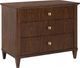 Hooker® Furniture Archives Classic Walnut 3-Drawer Nightstand-0