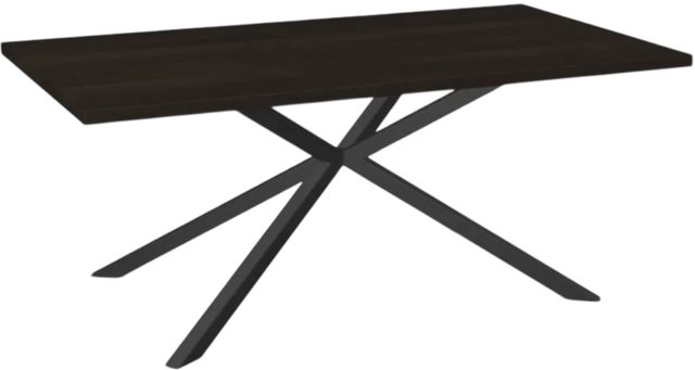 Amisco Customizable Asterisk Rectangular Dining Table-0
