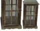 A & B Home 2-Piece Brown Wood Lantern Set-1