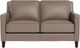 Aurora Furniture Ashby Taupe Stationary Loveseat -0