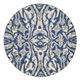 Feizy Milton Blue Haze 8'9" Round Rug-0