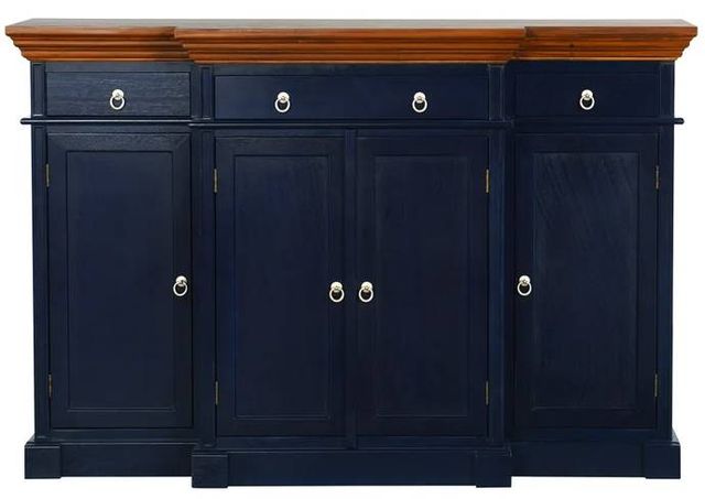 StyleCraft Brookline Dark Navy Blue Credenza-2