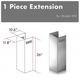 ZLINE 36" Stainless Steel Chimney Extension -3