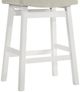 Armen Living Lenon Dune Cloud/White Counter Stool-4