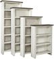 aspenhome® Eastport Drifted White 84" Bookcase-1