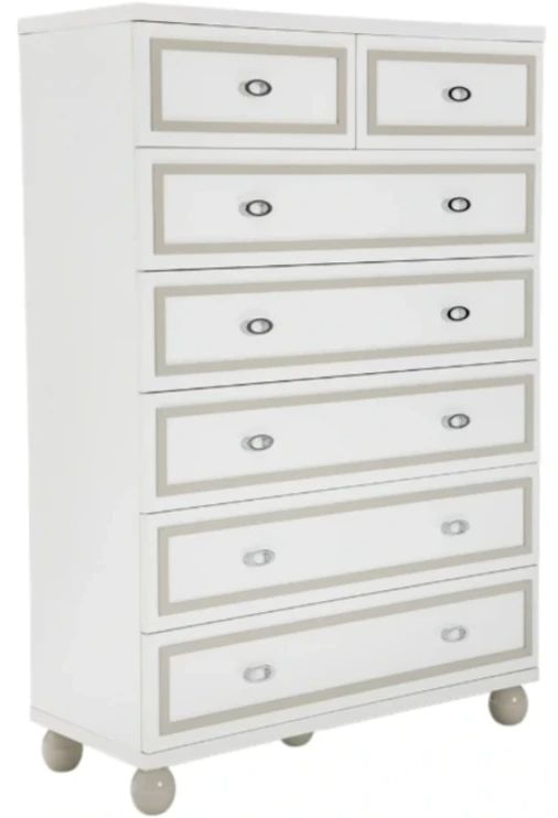 Michael Amini® Sky Tower Cloud White Chest-0