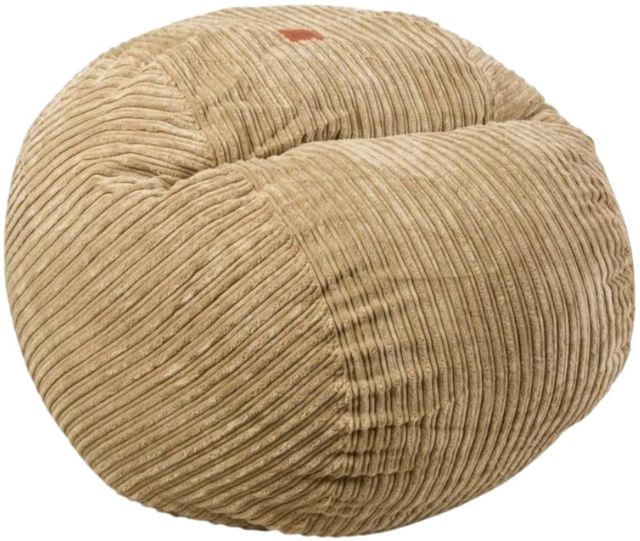 CordaRoy's® Original Tan Terry Corduroy Full Bean Bag Chair-0