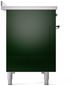 Ilve® Nostalgie II Series 48" Emerald Green Pro Style Induction Range-4