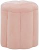 TOV Furniture Fleur Pink Storage Ottoman-0