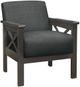Mazin Furniture Herriman Dark Gray Accent Chair-0