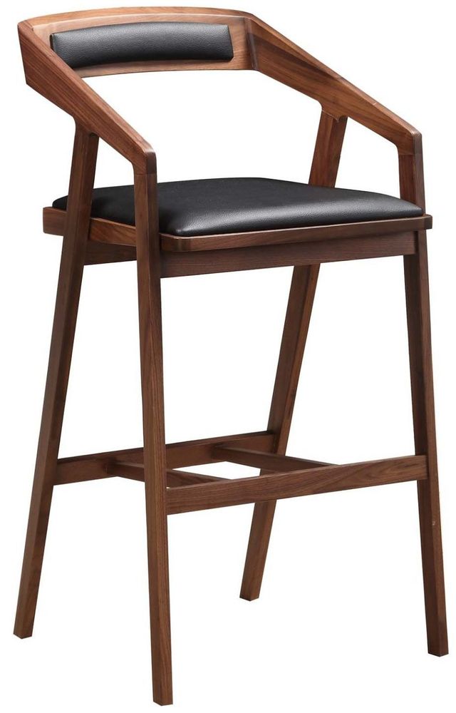 Moe's Home Collection Padma Black Barstool-1