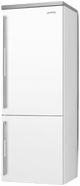 Smeg Professional 28" 16.28 Cu. Ft. Matte White Bottom Freezer Refrigerator-3