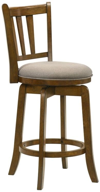 Armen Living Wren 3-Piece Sepia Brown/Static Gray Counter Stool Set-4