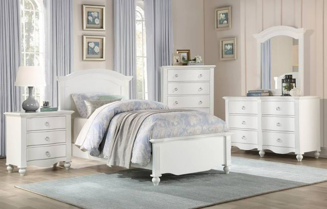Homelegance® Meghan White Nightstand-1