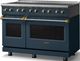 Viking® 5 Series 48" Squall Pro Style Induction Range with Brushed Brass Trim-3