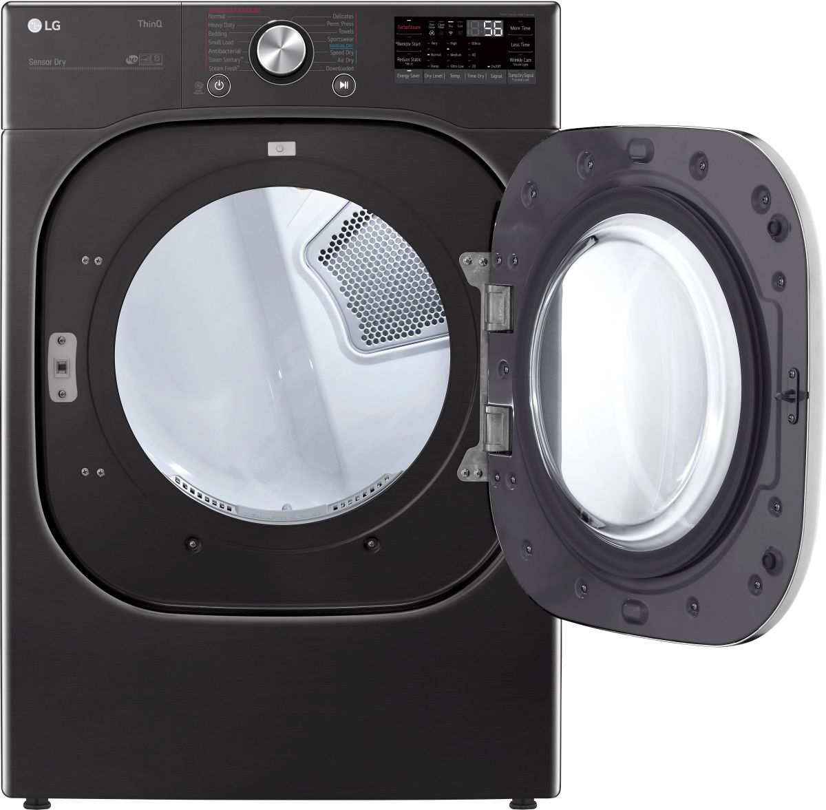 LG 7.4 Cu. Ft. Black Steel Front Load Electric Dryer