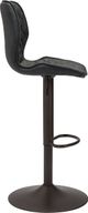 Zuo® Modern Seth Dark Bronze/Vintage Black Bar Stool-2