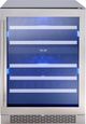 Albert Lee™ Undercounter Series 24" Stainless Steel Wine Cooler-2