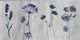 Stylecraft Indigo Row Blue/Gray/Silver Wall Art-1