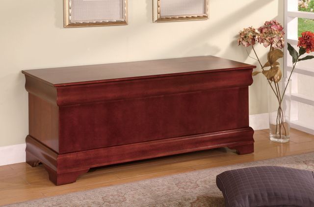 Coaster® Pablo Cedar Warm Brown Rectangular Chest-1