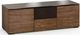 Salamander Designs® Denver 236 AV Cabinet-Textured Medium Walnut-0