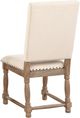 Winners Only® Augusta Rustic Brown/Vanilla Upholstered Dining Side Chair-2