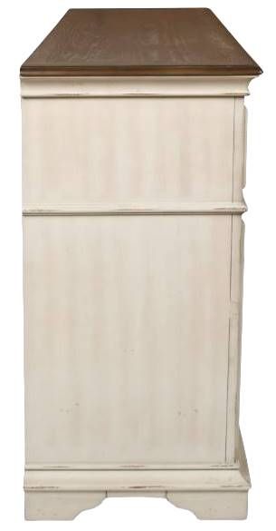 New Classic® Home Furnishings Anastasia Antique White Dresser-3