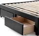 Malouf® Watson Charcoal King Platform Bed Base-1