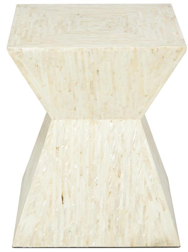 Deco Marche Beige Accent Table-2