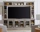 aspenhome® Manchester Smokey White 97" Console and Hutch-1
