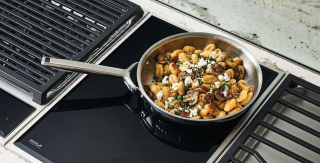 Wolf® 15" Stainless Steel Transitional Induction Cooktop-3