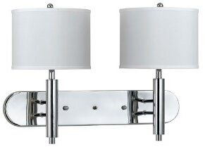 Cal® Lighting & Accessories Chrome Wall Lamp