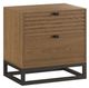 HH2 Home Reserve Light Brown 2-Drawer Nightstand-1