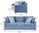 New Classic® Home Furnishings Sylvie Slate Blue Sofa-2