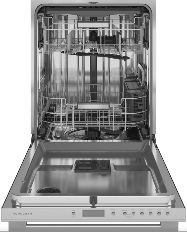 Monogram Minimalist 24" Stainless Steel Built In Dishwasher-1
