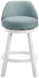 Armen Living Erika 3-Piece Light Blue/White Counter Stool Set-2