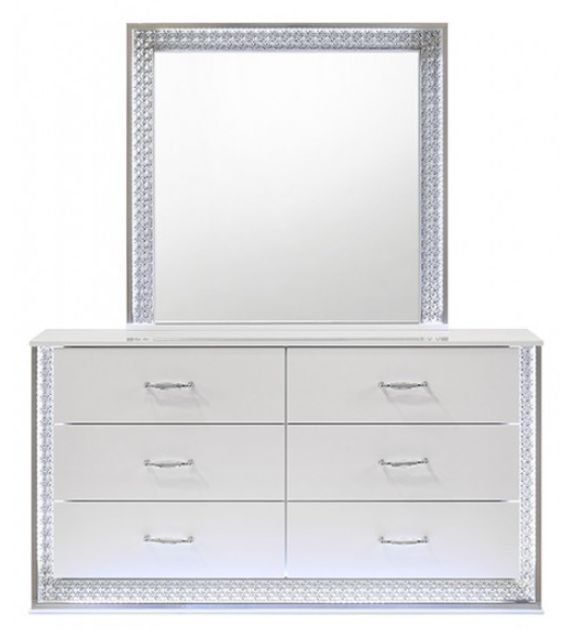 Furniture of America® Hazeline White Dresser -0
