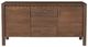 Moe's Home Collection Wiley Vintage Brown 3-Drawer Sideboard-1