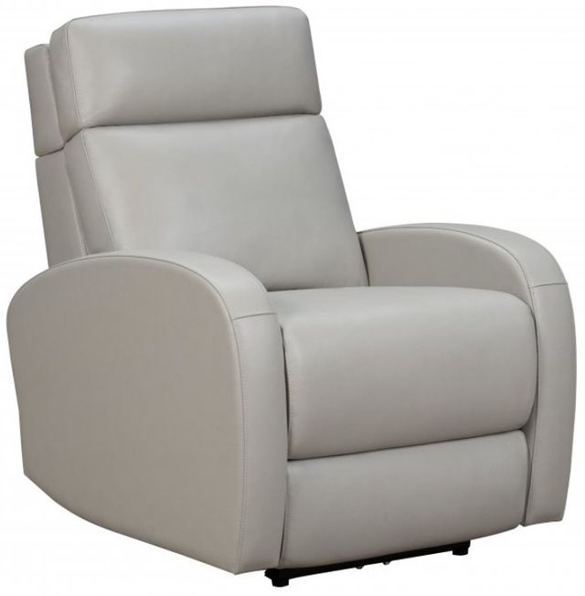 BarcaLounger® Levi Bentley Dove Leather Power Recliner-0