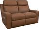 La-Z-Boy® Emmons Oak Leather Power Reclining Loveseat with Headrest-0
