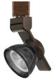 Cal® Lighting & Accessories Black/Rust Track Light-0