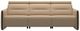 Stressless® by Ekornes® Emily Beige Power Reclining Sofa with Wood Base-0
