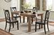 Homelegance® Janina Black Side Chair-1